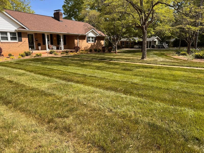 Spencer's Lawn Care work in Mount Holly, NC — photo 1