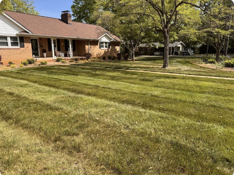 Spencer's Lawn Care work in Mount Holly, NC — photo 1